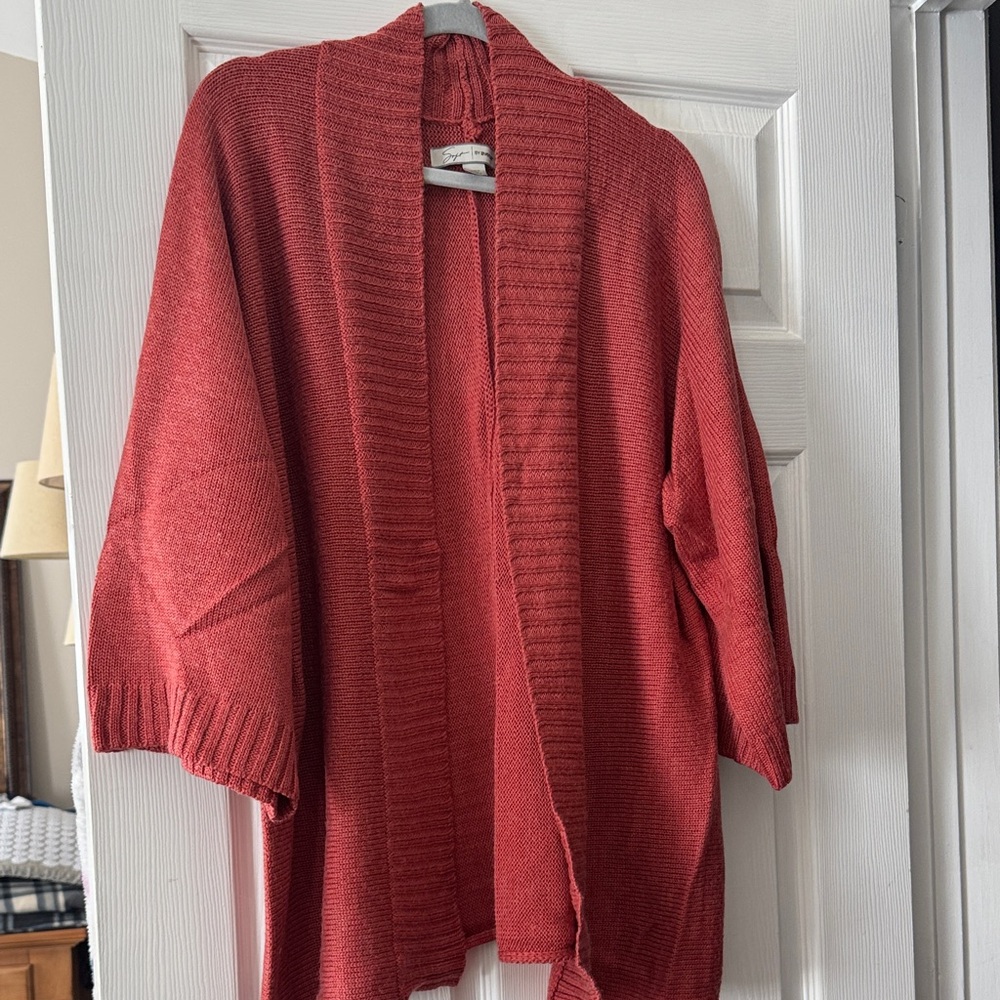 Avenue Women's Rich Red Cardigan
